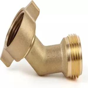 캠핑카 주거용 야외용 GGTE 45도 물 호스 엘보우 이지 그립 커넥터 RV 식수 어댑터 시 흡입구 연결 후크업