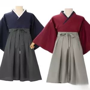 남자 기모노 무사 복장 사무라이 코스프레 공연 행사 남성 의상 할로윈 일본 전통의상