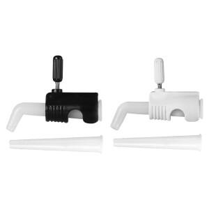 정밀 유량 제어 밸브 실리콘 플라스틱 커피 메이커 부품 유리 티포트 드립 주방 도구