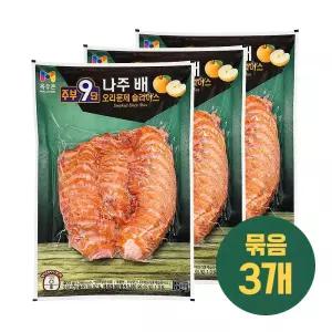 목우촌 주부9단 나주배 오리훈제 슬라이스 400g 3개
