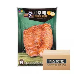 목우촌 주부9단 나주배 오리훈제 슬라이스 400g 한박스