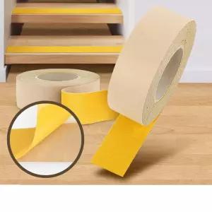 계단 경사로 노란색 미끄럼방지 테이프 패드 유아안전용품 카페 식당