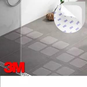 욕조 소형 미끄럼방지 반투명 스티커 패드 부모님골절예방 고정테이프
