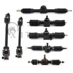 유압확관기 Go Kart 300mm 320mm 420mm 파워 스티어링 기어 랙 피니언 Assy DIY ATV 카트 UTV 버기 쿼드 자전거 액세서리