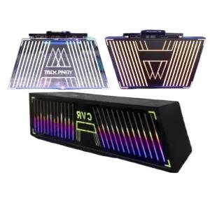 DJ 부스 콘솔 클럽 120x60 박스 스탠드 공연 디제잉 블랙 장비