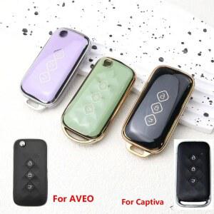 차키케이스 Tpu 자동차 케이스 커버 쉐보레 아베오 캡티바 키홀더 리모컨 키친 액세서리 보턴