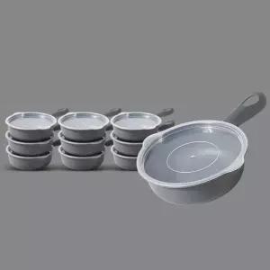 전자렌지 캠핑 경량 손잡이 국 라면그릇 10p 야외용그릇 등산용품