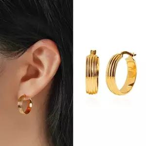 골드앤 14K 린느 링 귀걸이 대