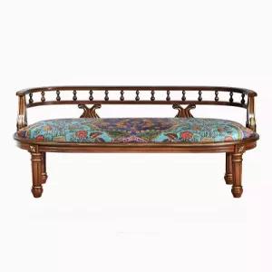 엔틱 쇼파 2인용 벤치소파 싱글 프랑스 카페 좌식 엔틱쇼파 빈티지 북유럽 클래식 인테리어