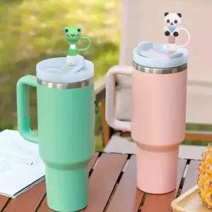 빨대 끝부분 깨끗하게 보호 다양한 캐릭터디자인 뚜껑 JsQ9+2nhg