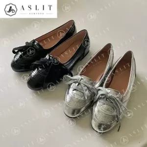 [애슬릿] 여성 플랫 슈즈 빅사이즈 스니커즈 레이스업 봄 단화