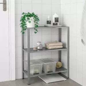 이케아 휠리스 3단 아연도금 철제 선반