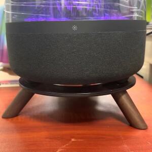 하만 카돈호환   나무 베이스  미끄럼 방지 데스크탑 충격 흡수 오디오 스탠드 스피커용