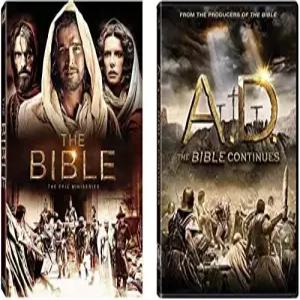 성경 미니시리즈 DVD 전집 - 서사시 / 서기 성경은 계속됩니다 [22부작 TV 시리즈 세트]