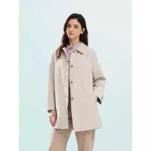 [하프클럽/]트리밍 바바리