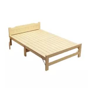접이식 침대 프레임 퀸 폴딩 싱글 저상형 간이 원목깔판 소나무 파인 원목