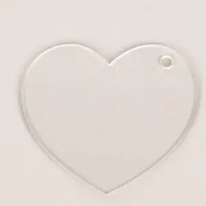 DIY 투명 하트 키링 아크릴판