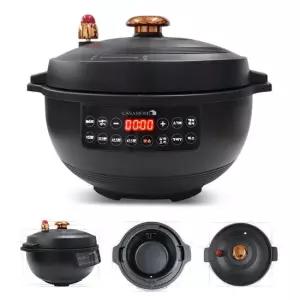 4분 전기 압력밥솥 시즌2 누룽지 가마솥 돌솥밥 1 6인용