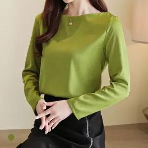 클라셰 샤틴심플럭셔리블라우스_B6S0137