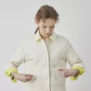 [올리비아로렌] HC07 배색포인트 봄점퍼 VVBKA5S1271 (S46338257)