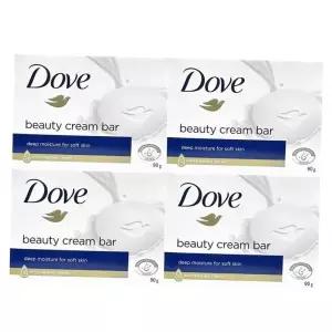 미용비누 도브 뷰티 크림 뷰티바 세수비누 클렌징바 4개입 90g