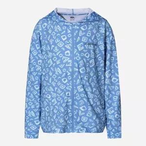 [퀵실버키즈] 아동 패턴 프린트 후드 집업 래쉬가드 (KG11BR518QPR)