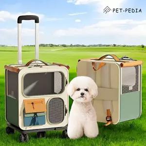 [비투리빙][펫피디아] 주문제작 무배 댕냥이 반려동물 백팩형 캐리어 이동가방