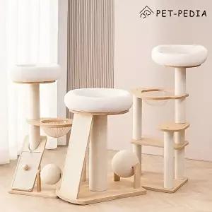 [비투리빙][펫피디아](주문제작)냥지트 고양이 스크래쳐 놀이터 캣타워 3종택1