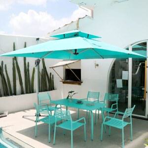 74120 테이블 라탄팔걸이의자 4인세트 4인용 등받이의자 원형 원형라탄의자 세트 식탁