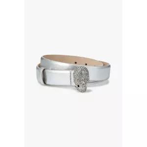 [필립플레인] 여성 스컬 버클 글리터 벨트 151492054