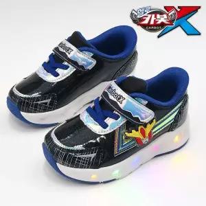 정품 헬로 카봇 바로인 라이너 아동 키즈 생일선물 남아 LED 운동화