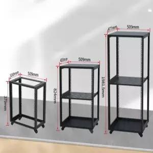 미니 서버랙 학교 보관함 오픈형 통신랙 선반 전산실