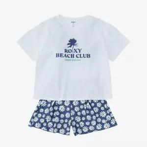 [록시키즈] PEAKDAY 아동 비키니 & 래쉬가드 세트 (TG21KI806BLU)