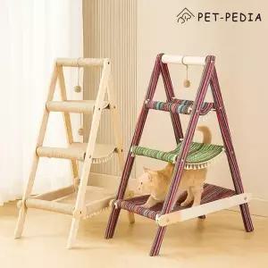 [펫피디아](주문제작)냥지트 고양이 스크래쳐 캣타워 2종택1