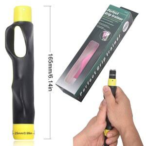 골프그립 골프 그립 트레이너 초보자를 위한 올바른 위치 스윙 연습 보조 장치 범용 클럽 교정기