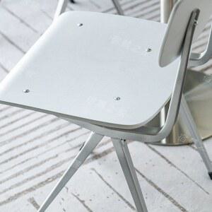 체어 철제 원목의자 다이닝체어 1인 식탁체어 LEAF 페이오 무토의자