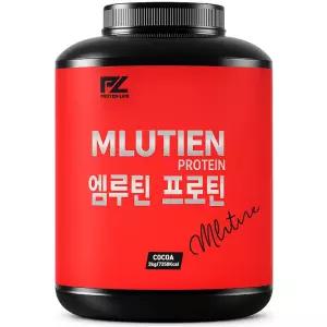 엠루틴프로틴 헬스단백질보충제 근육증가 프로틴 연한코코아 곡물맛 2kg 