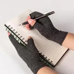 미끄럼 방지 신축성 포장작업용장갑 좋은 핑거 오픈 손가락보호대 손가락 반장갑