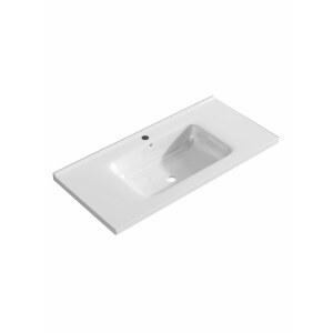 단일 구멍 세라믹 40mm Bowaro 합금 가장자리 레일 가구손잡이 4mm 단색