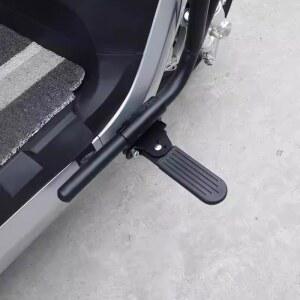 전기자전거 보조발판 뒷페달 사이클링 안전 뒷좌석 쌍 가드바 클램프