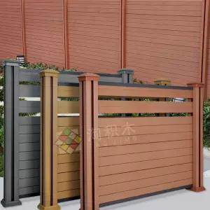 합성 목재 울타리 휀스 데크재 데크 난간 정원 난간대 전원주택 야외 기둥 가림막