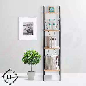 우드 사다리선반 모서리 벽 수납 거실 원목 튼튼한