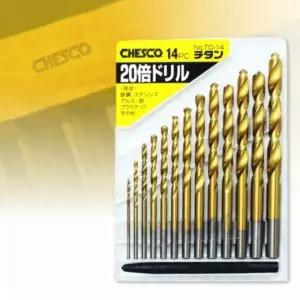 [골드스마일]센터펀치 포함 티타늄 코팅 강철 드릴 비트