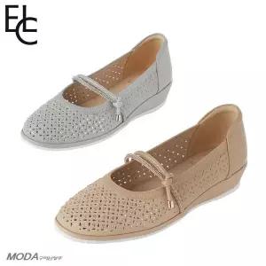 [엘칸토]초경량 쿠션 웨지 여성 단화 펌프스 2XWO26XL_GN_GN