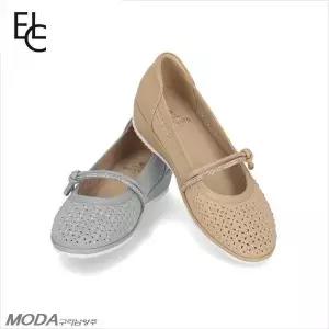 [엘칸토]초경량 쿠션 웨지 여성 단화 펌프스 2XWO26X_GN_GN