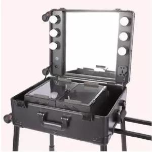 대형 출장 메이크업박스 트롤리 뷰티 네일 캐리어 메이크업 전문가용