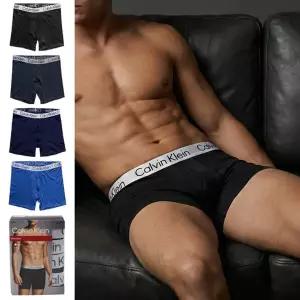 캘빈클라인 남성 언더웨어 드로즈 속옷 4매 세트 28550