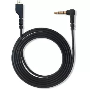 스틸 시리즈 아크티스 3 헤드셋 3용 보조 케이블 5용 프로 1.5m 블랙 코드와 호환되는 QJYTH 교체 오디오