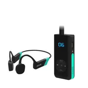 훈련 수중 무전기 헤드셋 골전도 마이크 방수 헤드폰 이어폰 다이빙