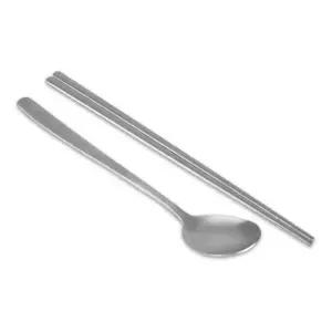 스테인리스 304샤틴 신궁중숟가락/젓가락(무광27종) 홈카페 가정용